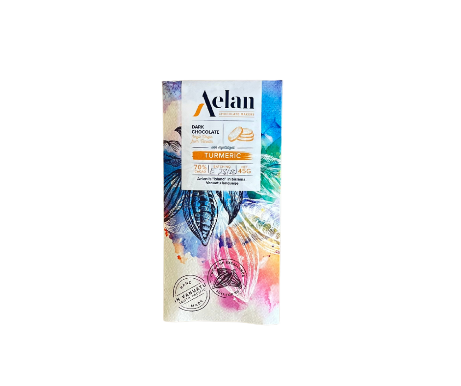 Aelan Choc 45g - Turmeric