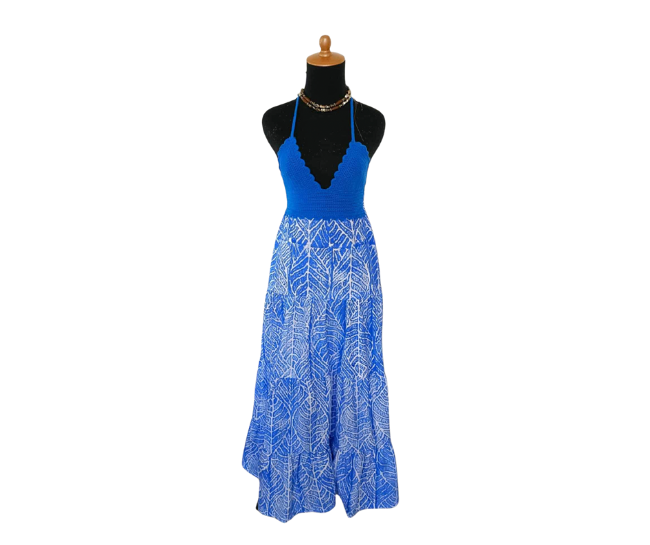 La Theresita Crochet Dress - Long