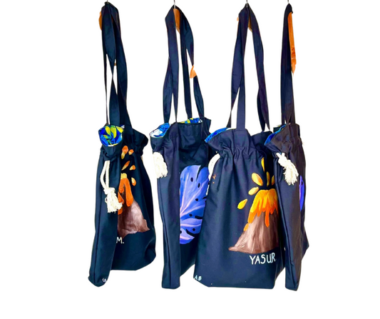 Painted Tote Bags